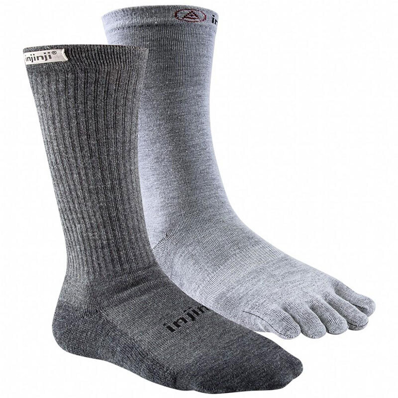 Injinji Outdoor Hiker Liner Men's Crew Toe Sock| Sherpa Outdoors - Main Image