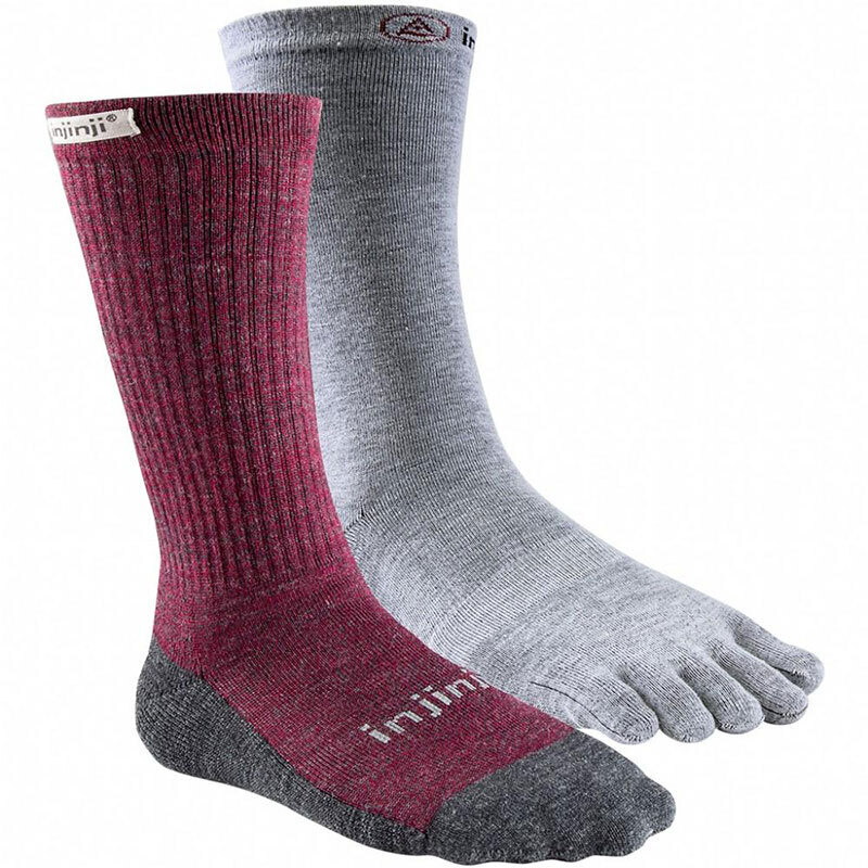Injinji Outdoor Hiker Liner Women's Crew Toe Sock| Sherpa Outdoors