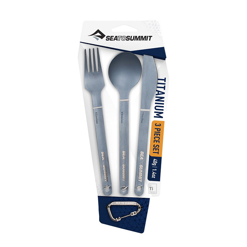 Summit Titanium 3 Piece Cutlery Set 