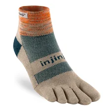 Injinji Trail Mid-Weight Mini-Crew Toe Sock Dune L