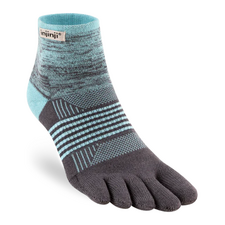 Injinji Trail Mid-Weight Women's Mini-Crew Toe Sock Seascape M/L