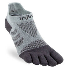 Injinji Women's Ultra Run No Show Toe Socks Slate XS/S