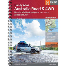 Hema Australia Road & 4WD Handy Atlas (Spiral Bound) - 248 x 185mm