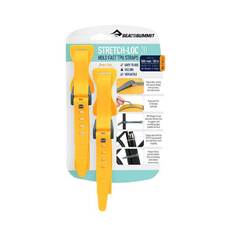 Sea to Summit Stretch-Loc 20 20mm x 500mm 2 Pack Yellow