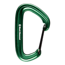 Black Diamond LiteWire Carabiner (Green)