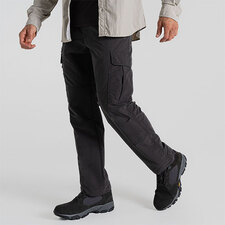 Craghoppers Men's NosiLife Cargo Trouser III Black Pepper 30 Regular