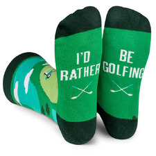 Lavley I'd Rather Be Golfing Socks
