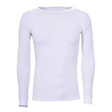 Sherpa Unisex Long Sleeve Polypro Thermal Top White XL 