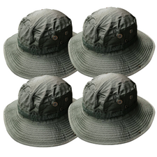 Sherpa Shade Hat 4 Pack - Khaki