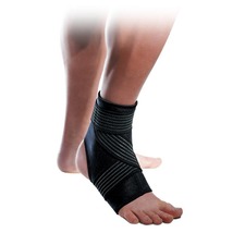 ThermaTech Ankle Compression Strap Support Black XL