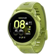 Coros Pace 4 GPS Sport Watch Neon Yellow with Silicone Band