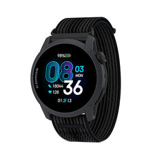 Coros Pace 4 GPS Sport Watch Black with Nylon Band