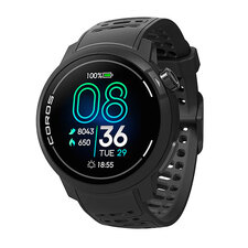 Coros Pace Pro GPS Sport Watch Black with Silicone Band