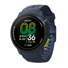 Coros Pace Pro GPS Sport Watch Blue with Silicone Band