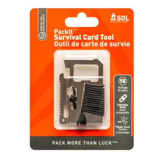 SOL PackIt Survival Card Tool
