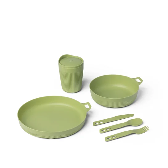 Sea to Summit Horizon Dinnerware Set (6 Piece) Light Green