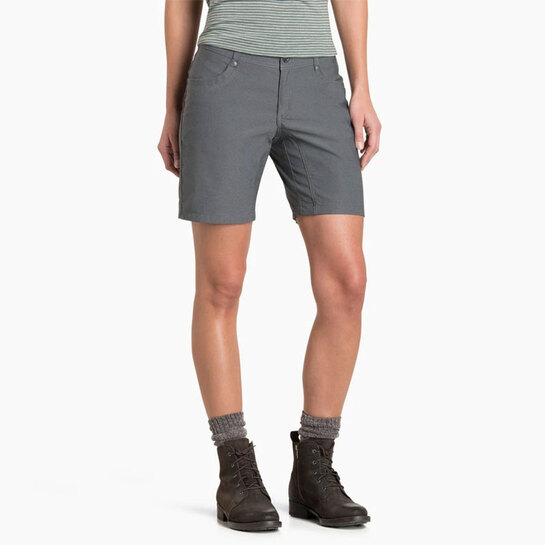 Kuhl Trekr Women's 8" Shorts Charcoal 2