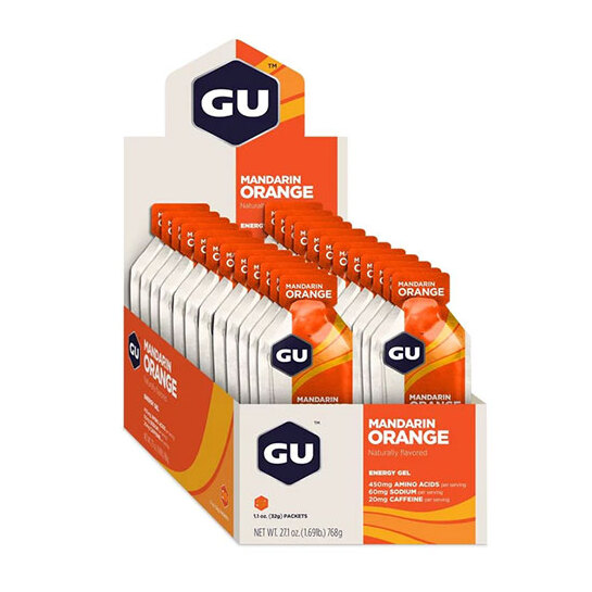 GU Energy Gels - 24 Pack Mandarin Orange 
