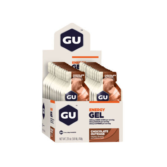 GU Energy Gels - 24 Pack Chocolate Outrage 