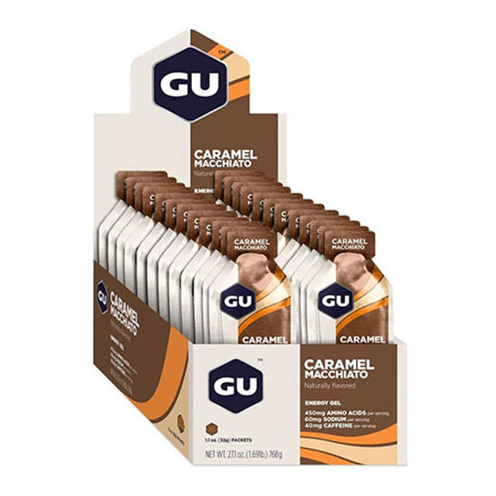 GU Energy Gels - 24 Pack Caramel Macchiato