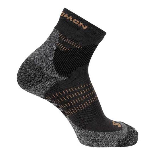 Salomon X Ultra Access Quarter Crew Socks 2 Pack Black L