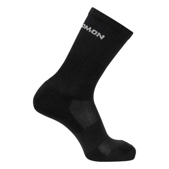 Salomon Evasion Crew Socks 2 Pack Black S