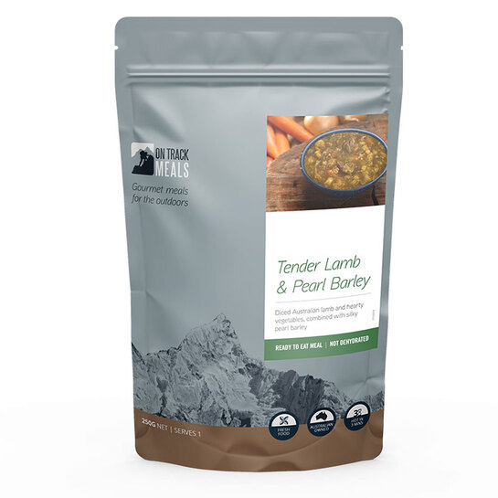 On Track Tender Lamb & Pearl Barley Meal 1 Serve