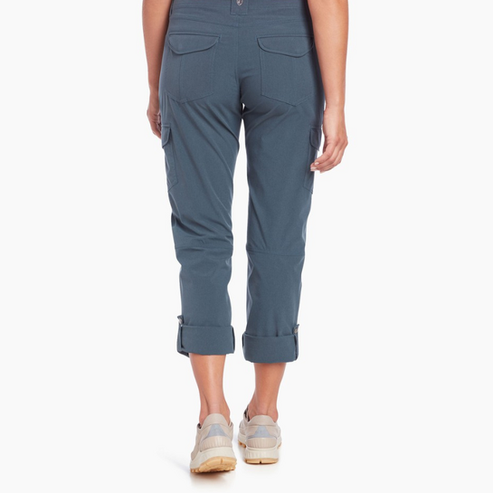 Kuhl Freeflex Women's Roll-Up Hiking Pant Rainstorm 32L, 4