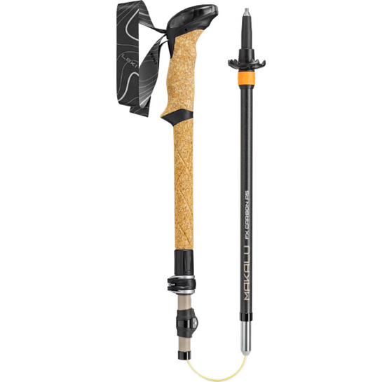 Leki Makalu FX Carbon AS Walking Poles Compact Clay