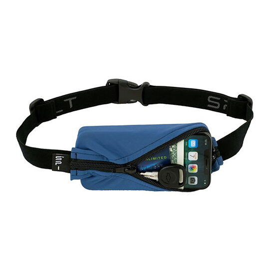 SPIbelt Original Running Belt Steel Blue