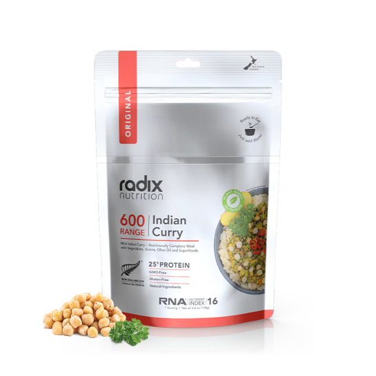 Radix Nutrition Original Meals v8.0 - 600 Kcal Indian Curry