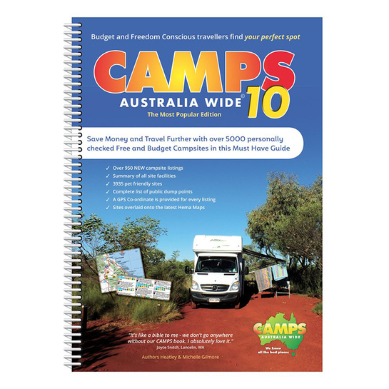 Camps Australia Wide 10 (A4 size)