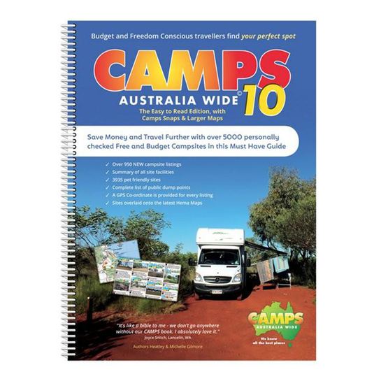 Camps Australia Wide 10 with Camp Snaps (B4 size)