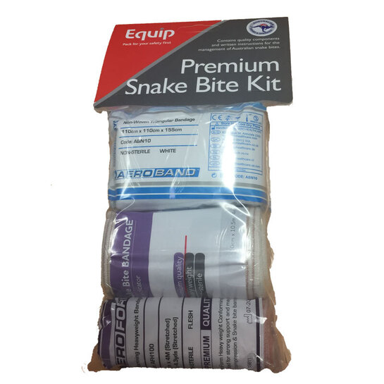 Equip Premium Snake Bite Kit with Bandage