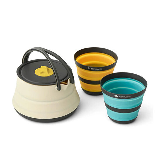 Sea to Summit Frontier UL Collapsible Kettle Cook Set - (3 Piece)