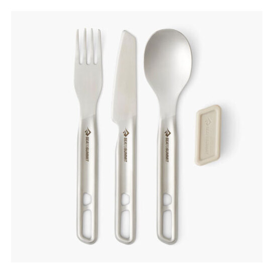 Sea to Summit Detour Stainless Steel Cutlery Set - (3 Piece)