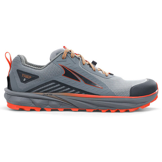 Altra Men's Timp 3 Running Shoes Grey/Orange 9
