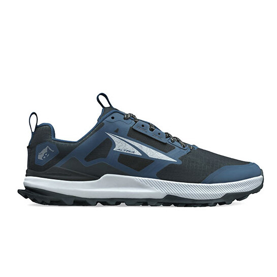 Altra Men's Lone Peak 8 Wide Running Shoes Navy/Black 10.5