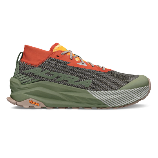 Altra Men's Olympus 275 Running Shoes Grey/Orange 10
