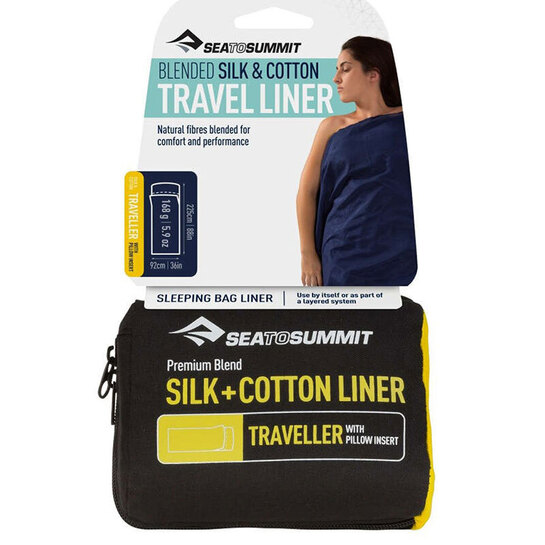 Sea to Summit Silk-Cotton Travel Liner - Traveller