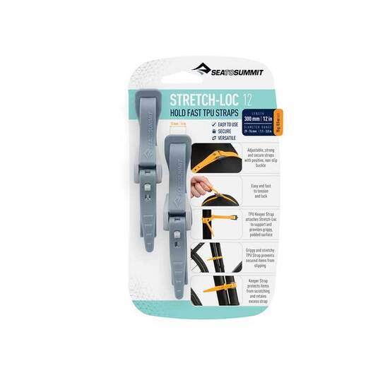 Sea to Summit  Stretch-Loc 12 12mm x 300mm 2 Pack Dusk