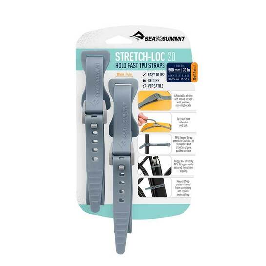 Sea to Summit Stretch-Loc 20 20mm x 500mm 2 Pack Dusk