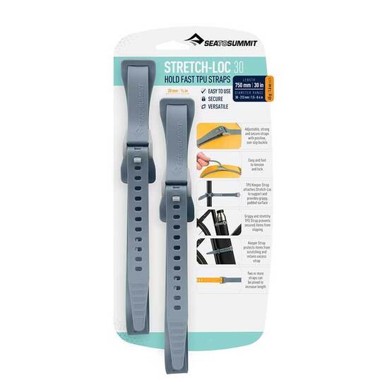 Sea to Summit Stretch-Loc 30 20mm x 750mm 2 Pack Dusk