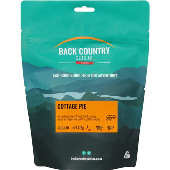 Back Country Cuisine Freeze Dried Meal - Regular Cottage Pie 