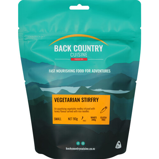 Back Country Cuisine Freeze Dried Meal - Small Vegetarian Stirfry 