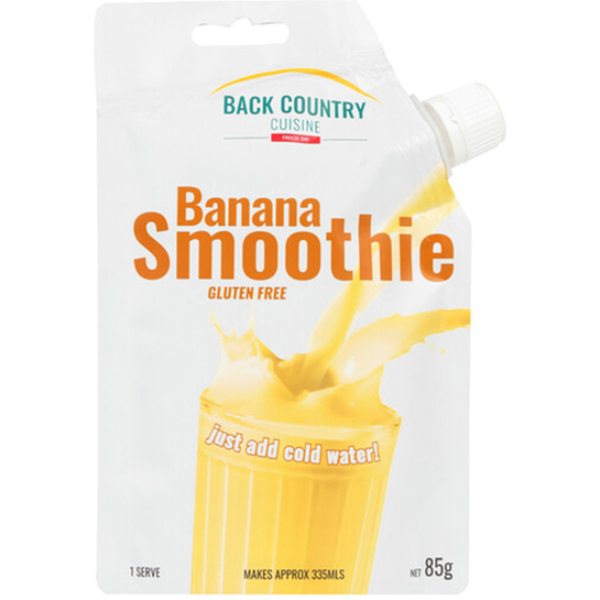 Back Country Cuisine Freeze Dried Fruit Smoothie Banana 