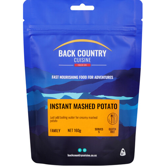 Back Country Cuisine Freeze Dried Instant Mashed Potato 