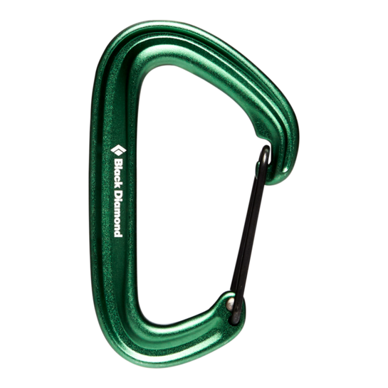 Black Diamond LiteWire Carabiner (Green)