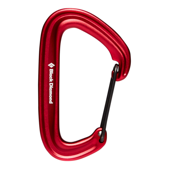 Black Diamond LiteWire Carabiner (Red)