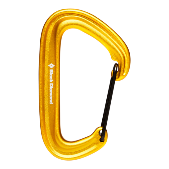Black Diamond LiteWire Carabiner (Yellow)